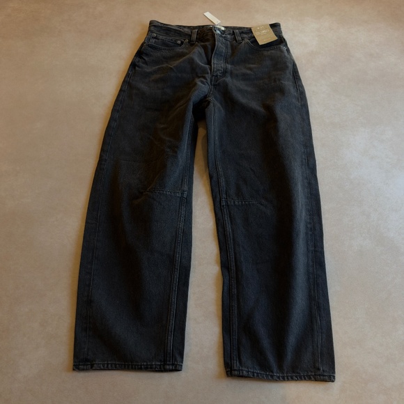 Madewell The Darted Barrel-Leg Jean • size 27 • NWT • NR525 - Picture 4 of 11